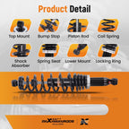 Front Gas Shock Strut Absorber for Can-Am Outlander 650 800 850 (2012–2018)