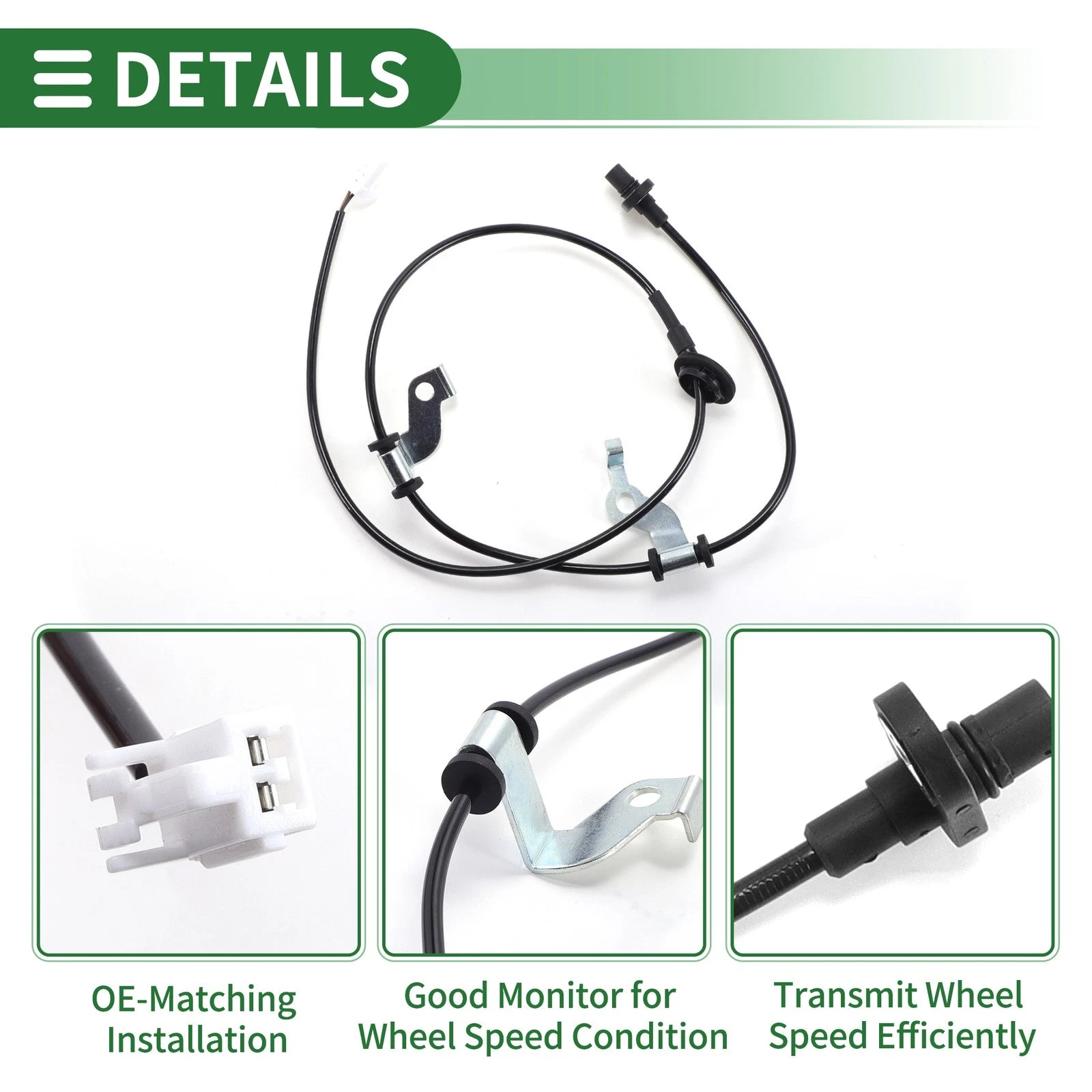 ABS Wheel Speed Sensor for Mazda 6 (2008–2011) GS1D4371Y/GS1D4371YA
