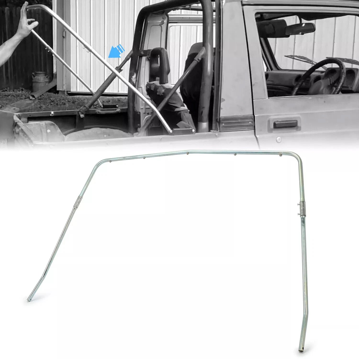 3 Piece Steel Soft Top Support Bow for Suzuki Samurai (1986–1995)
