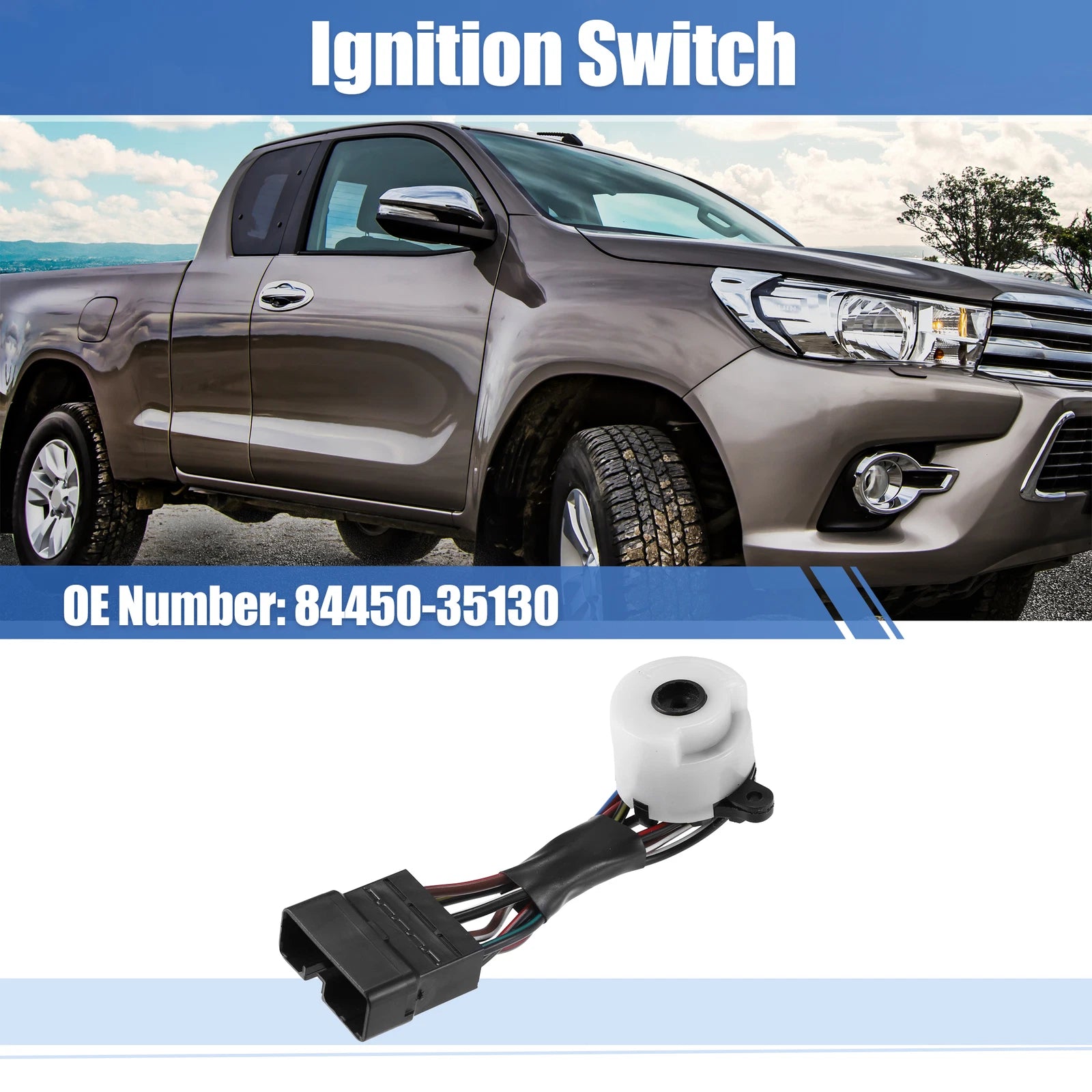 Ignition Switch for Toyota Hilux 4Runner (2000–2006) 84450-35130