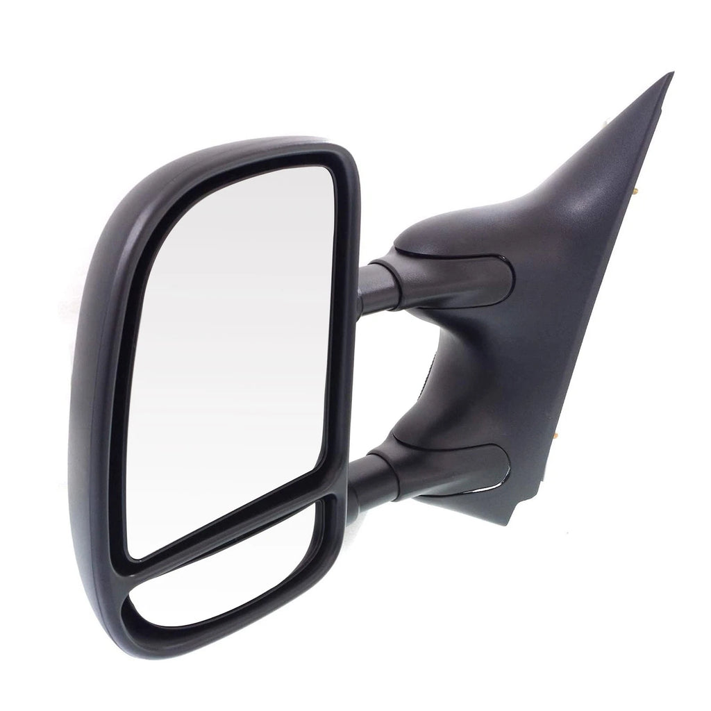 Left Manual Door Mirror for Ford E-150 E-250 E-350 E-450 E-550 (2003-2016)