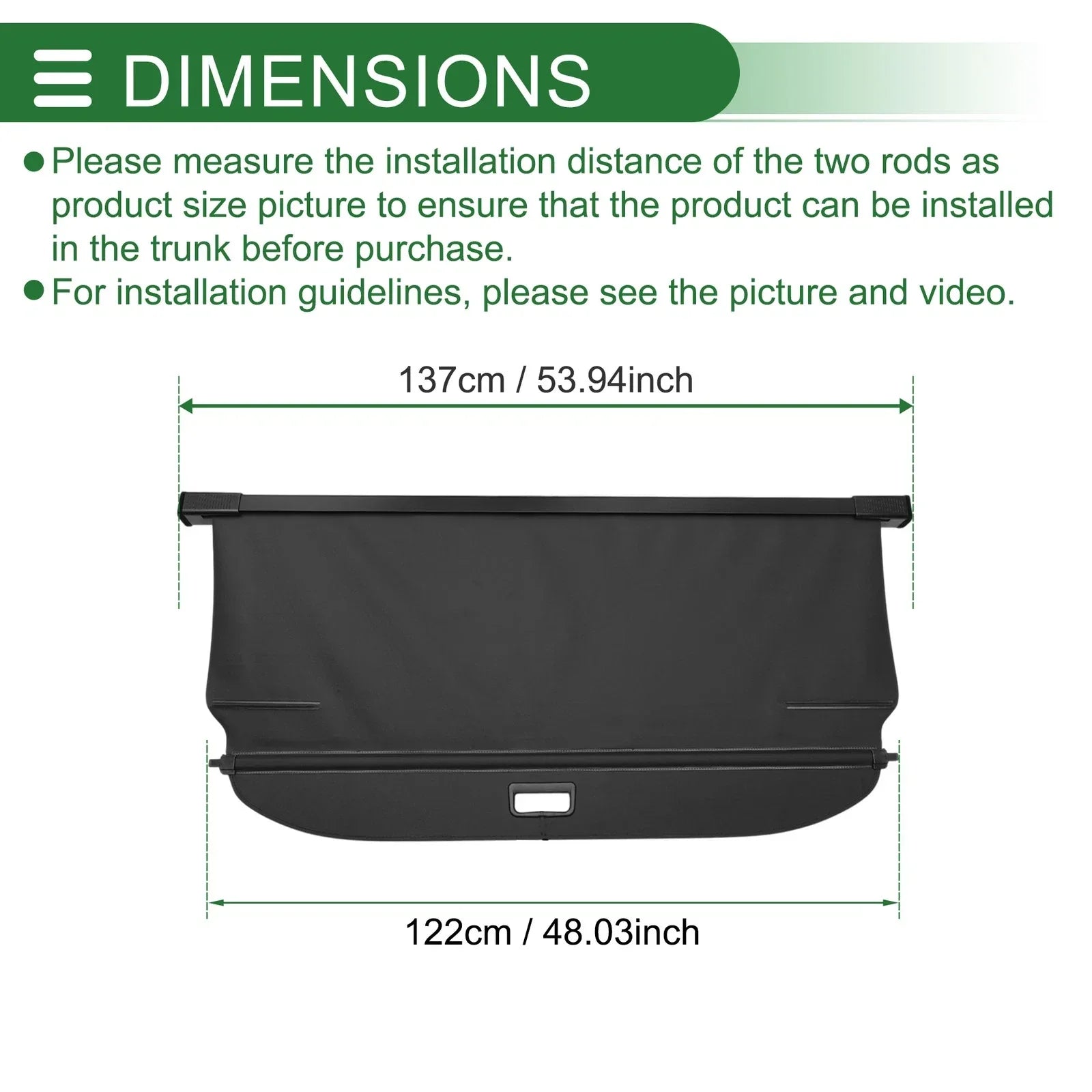 Retractable Cargo Cover for Mercedes-Benz ML350 5 Seat (2012-2015)
