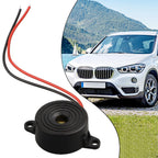 2X 85 DB Piezo Buzzer 12V DC for Wired Connector (2.2x2.2x1cm)
