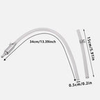Clutch Brake Bleeder Hose One Way Valve Tube Kit for Motorcycle Car