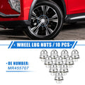10 Pcs M12x1.5 Wheel Lug Nuts for Mitsubishi Endeavor Outlander (2004–2013)