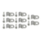 16 Piece Brake Line Clamps & Screws for 3/16 Inch Tubing