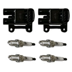 Ignition Coil & Iridium Spark Plug Kit for Toyota Prizm (1998–1999)