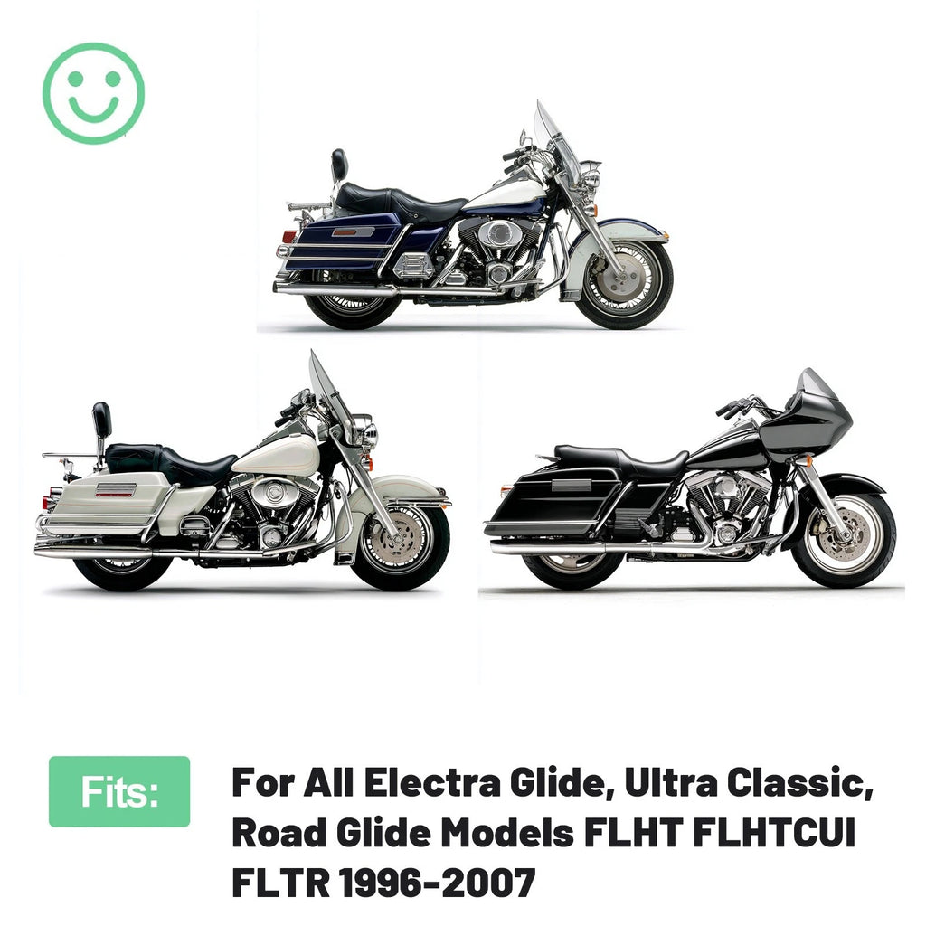 Solo Driver Seat for Harley Electra Glide Ultra Classic Road Glide (1996–2007)