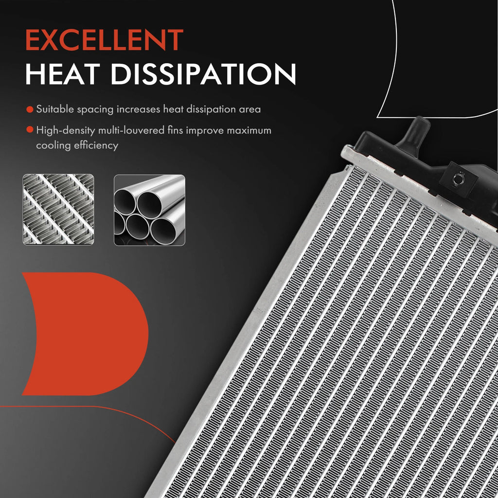 Radiator with Trans Oil Cooler for Kia Rio Rio5 (2006–2011)