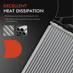 Radiator with Trans Oil Cooler for Kia Rio Rio5 (2006–2011)