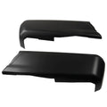 Set of 2 Primered Steel Rear Bumper Ends for Ford F150 (2015–2020)