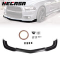Matte Black Front Bumper Lip Spoiler for Dodge Charger SRT8 (2011–2014)