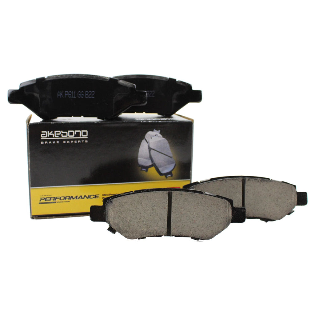 Set of 4 Akebono Rear Ceramic Disc Brake Pads for CTS SRX Camaro 9-4X