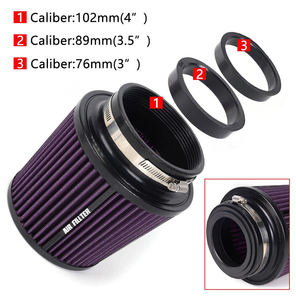 Cold Air Intake Filter for High Performance Vehicles