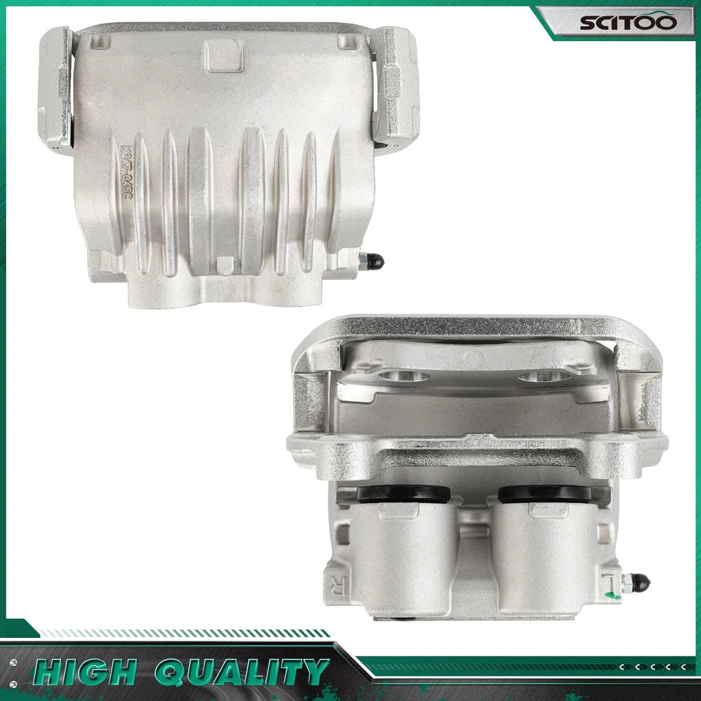 Front Pair Brake Calipers w/ Bracket for Ford Mustang (2003–2004)