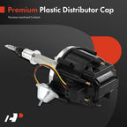Ignition Distributor with Cap & Rotor for Chevy C10 C20 C30 G10 G20 K10 (1960–1987)