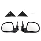 Side Mirror Set for GMC Jimmy/Sonoma (1994–1998) Manual Black
