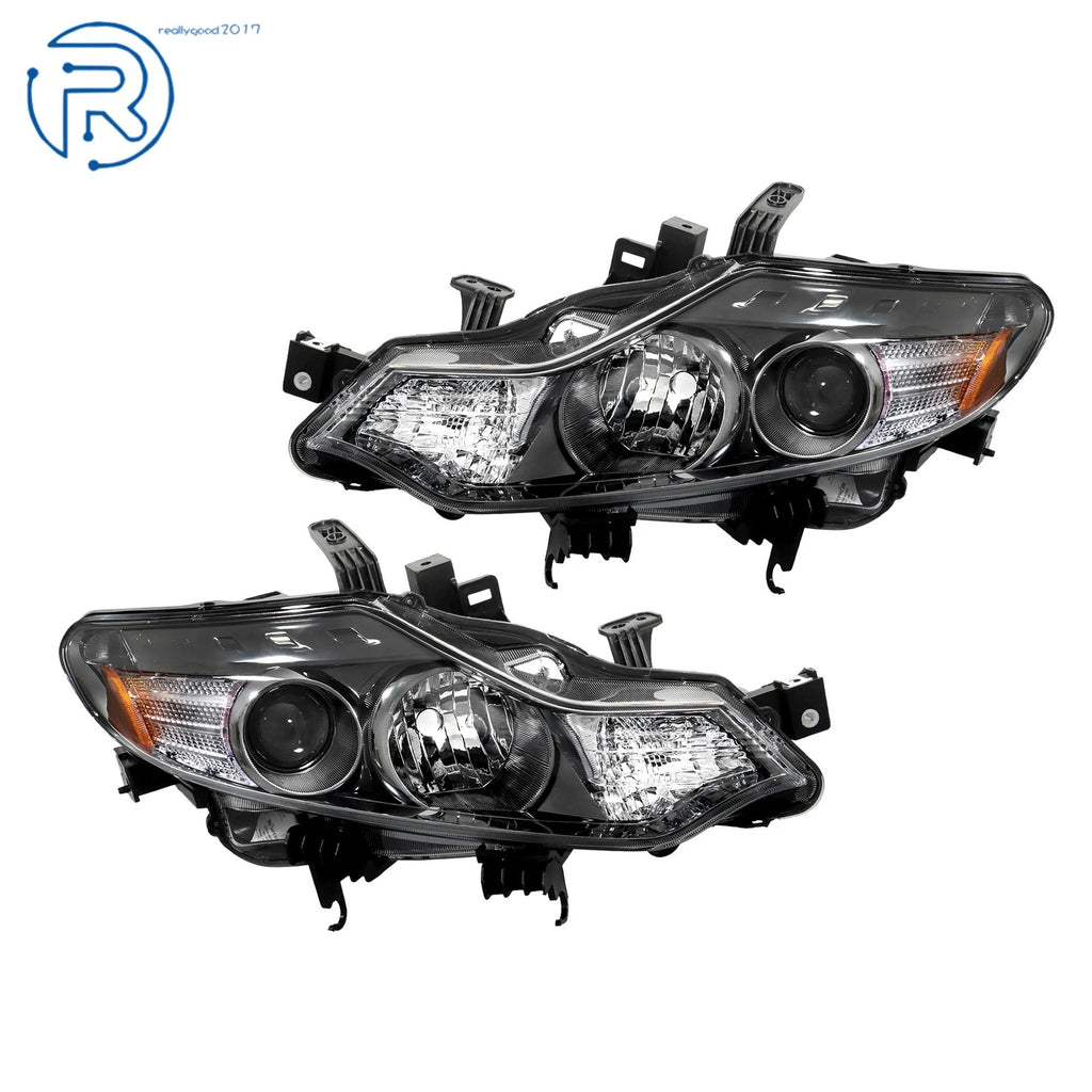 Set of 2 Halogen Headlights Assembly for Nissan Murano (2009–2014)