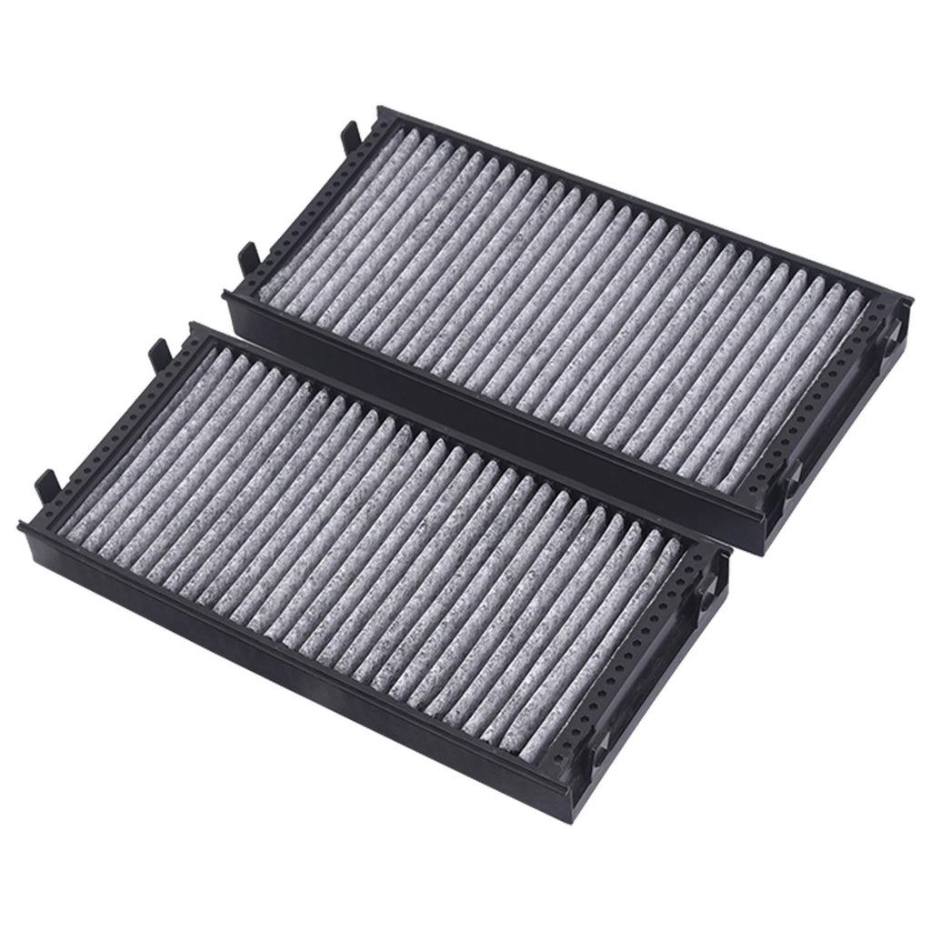 2Pcs Activated Carbon Cabin Air Filter for BMW X5 X6 (2007-2019)