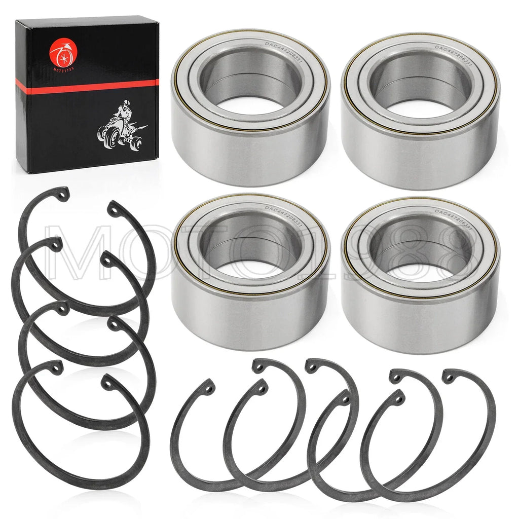 Front & Rear Wheel Bearings Set 4 x for Polaris Sportsman 550 (2009–2014)