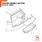 Rear Compartment Aux Box for Holden Colorado 7, Trailblazer SUV (2012-2022)