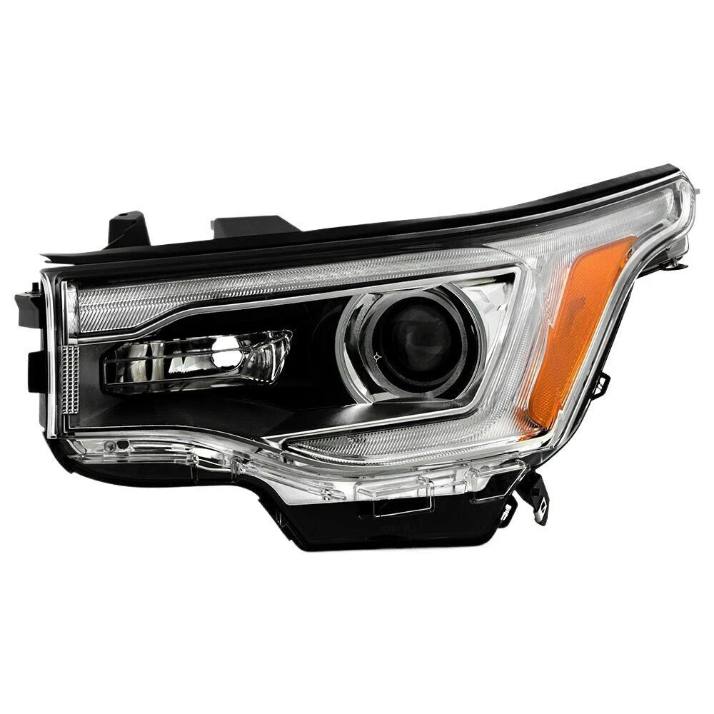 Halogen Headlight Set for GMC Acadia (2017–2019) w/Halogen DRL Chrome