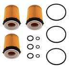 3-Pack Oil Filter for Mercedes-Benz CLA200 CLA250 GLA200 (2013–2016)