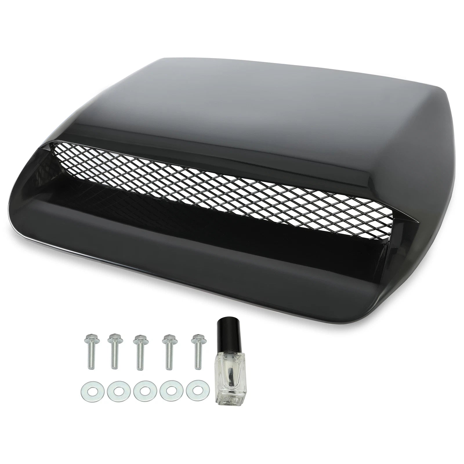 Hood Scoop Vent for Subaru WRX STI (2015–2021) Black Air Flow