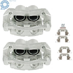 Front Brake Calipers w/Bracket Pair for Honda CR-V, Odyssey, Acura RDX (2007–2019)