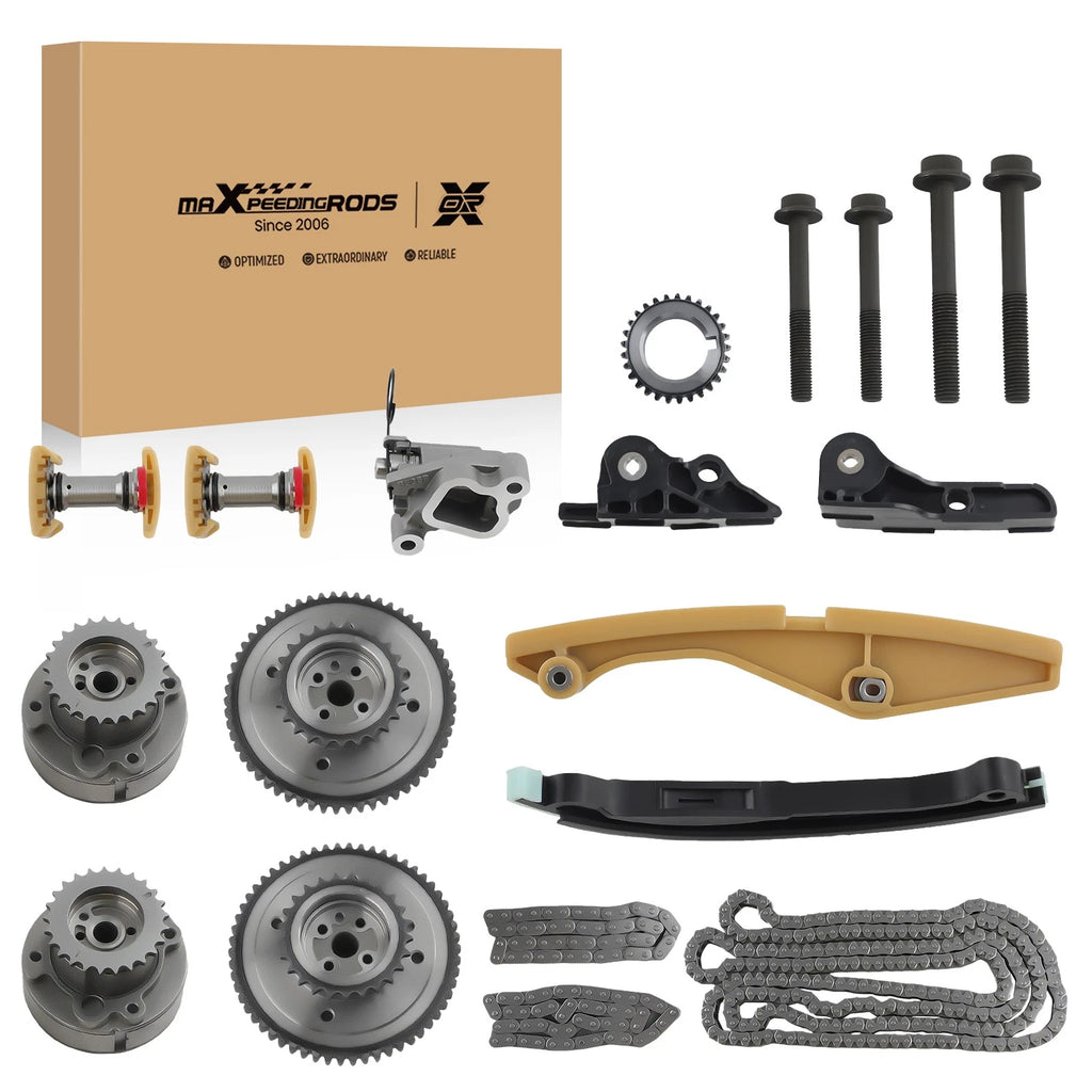 Timing Chain Kit Crankshaft Gear for Ford Edge Expedition F-150 (2017–2020)
