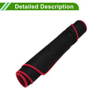 Dashboard Cover Mat for Audi Q3 (2019–2022) Sun Protector Black Red