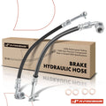 2X Rear Brake Hydraulic Hose for Kia Sedona (2015–2018)