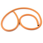 6mm Tube Hose Pipe for Motorcycle Dirt Pit Bike ATV (100cm, Orange)