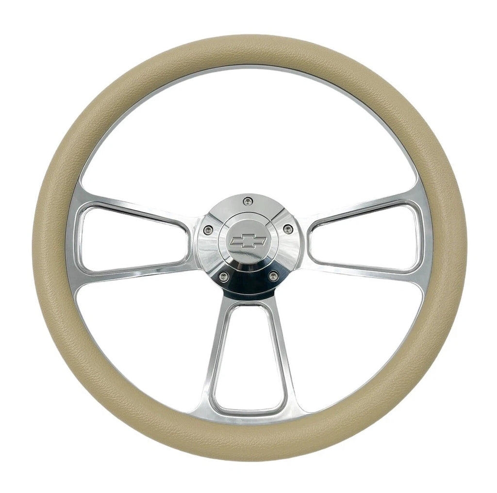 Steering Wheel Replacement with Billet Wrap for Chevrolet Bowtie (2008–2013)