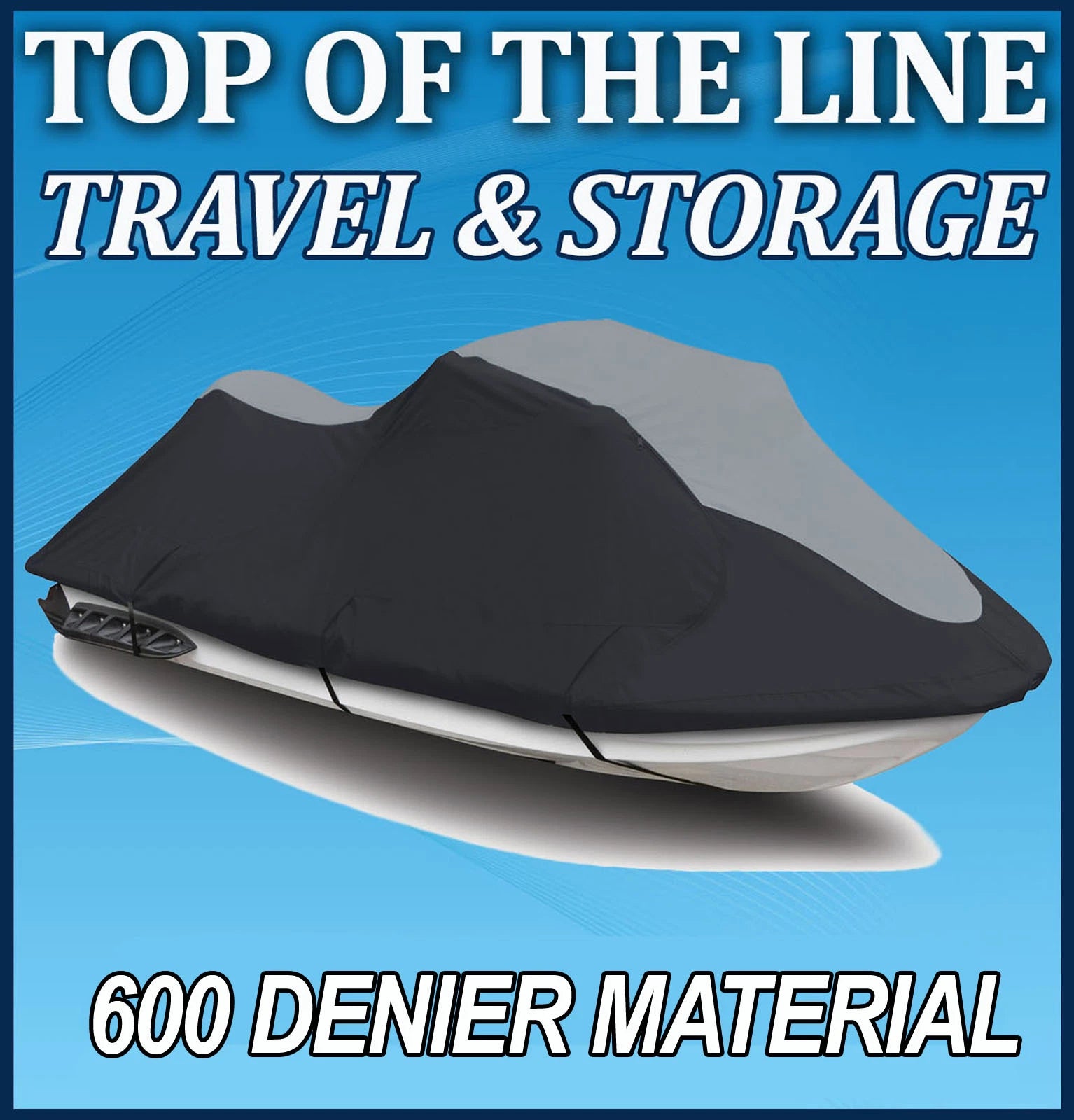 600 Denier Jet Ski Cover for Sea-Doo GTi (2006–2009)