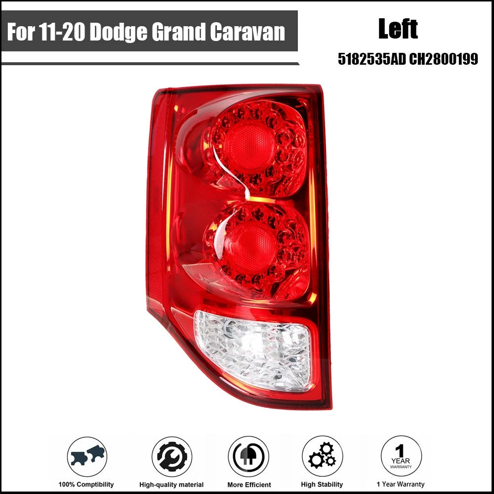 Tail Light Assembly Set for Grand Caravan (2011â2020) LED