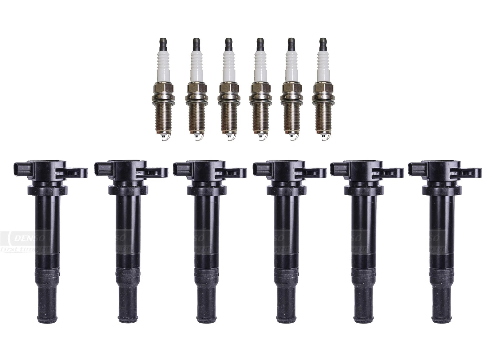 Set of 6 Ignition Coils for Hyundai Kia V6 (0.044 U-Groove)