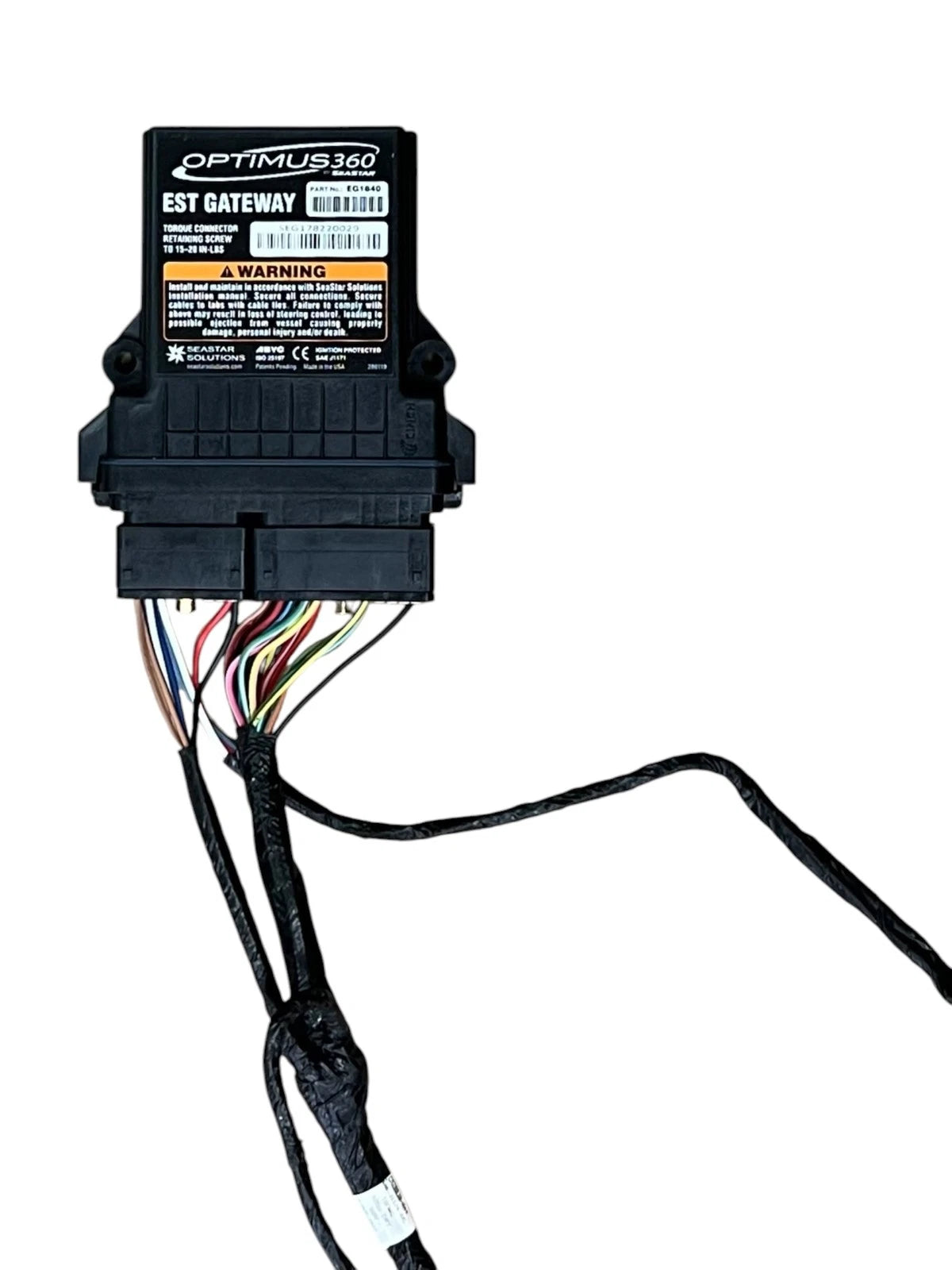 Seastar EG1840 Gateway Module w/ CM20038 Optimus Harness for Mercury (Twin DTS)