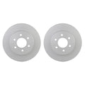 Set of 2 Bosch QuietCast Front Disc Brake Rotors 287mm for Dodge Dakota Durango