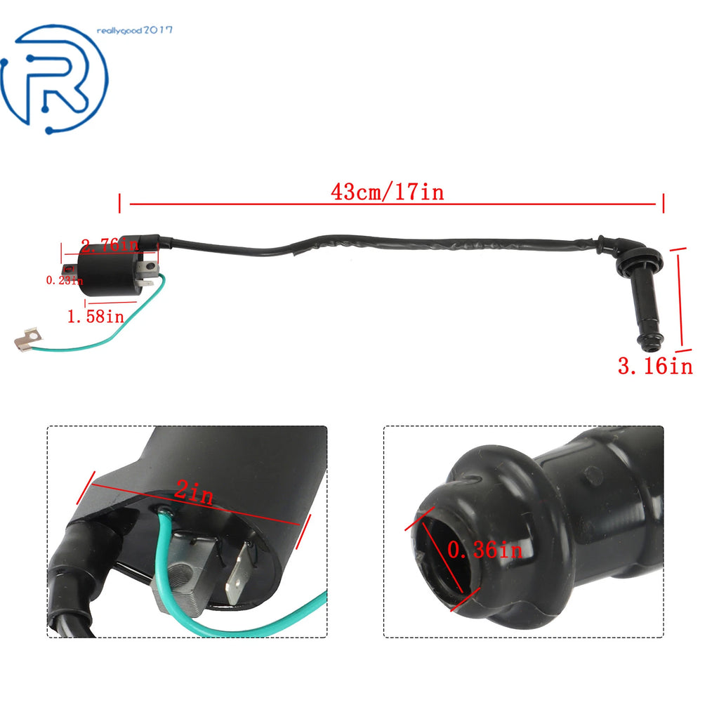 Ignition Coil for Honda CRF450X CRF450R (2002-2008)