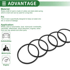 Set of 5 Oil Seal Rotary Shaft Seal NBR Rubber 112x122x6mm