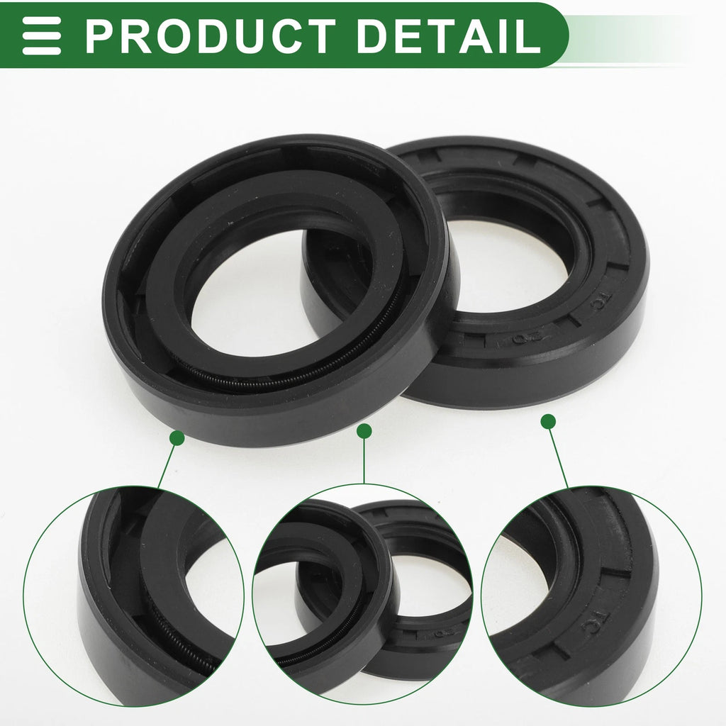 Set of 5 Oil Seal Rotary Shaft Seal NBR Rubber 20x34x7mm