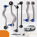 Set of 6 Front Control Arm Sway Bar Links for BMW E60/E61 (2004–2010)