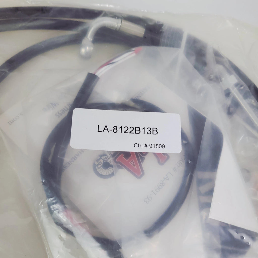 LA Choppers Black Handlebar Cable Kit for Harley Softail (2016–2017)