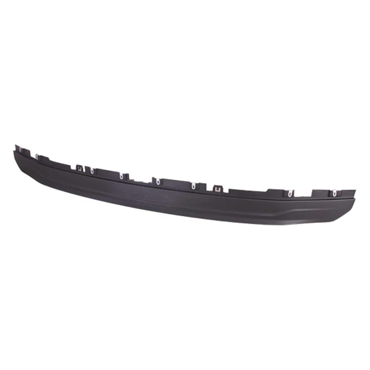 Replacement Gray Textured Polypropylene Front Bumper Deflector