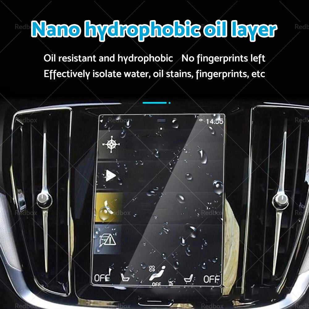 Tempered Glass Touchscreen Protector for Volvo XC40 (2018–2022)