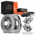 8x Front Disc Brake Rotors, Pads & Calipers for Nissan Altima (2014–2019)