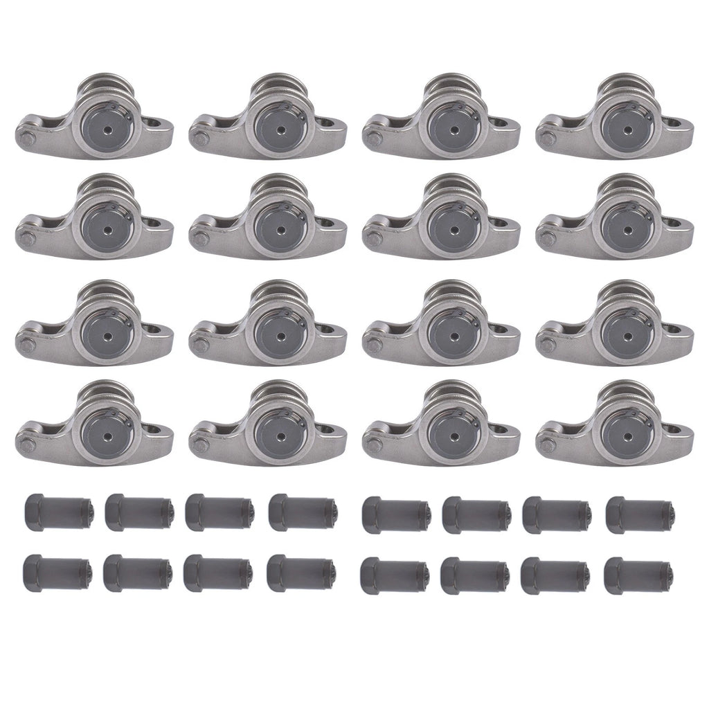 Set of 4 Roller Rocker Arms for Pontiac 287-455 V8 (1970–1981) 17-4PH