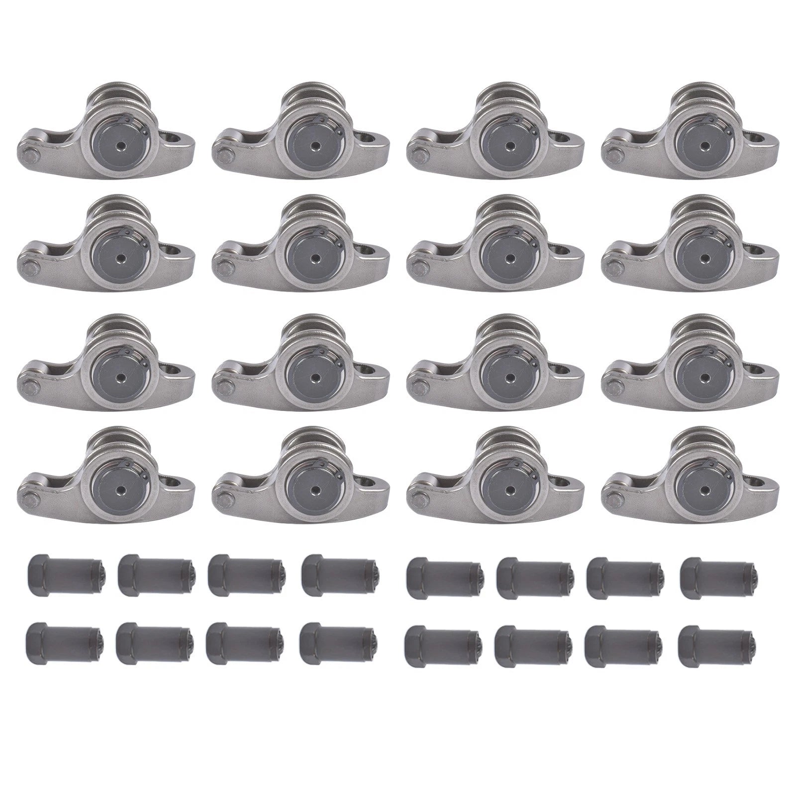 Set of 4 Roller Rocker Arms for Pontiac 287-455 V8 (1970–1981) 17-4PH