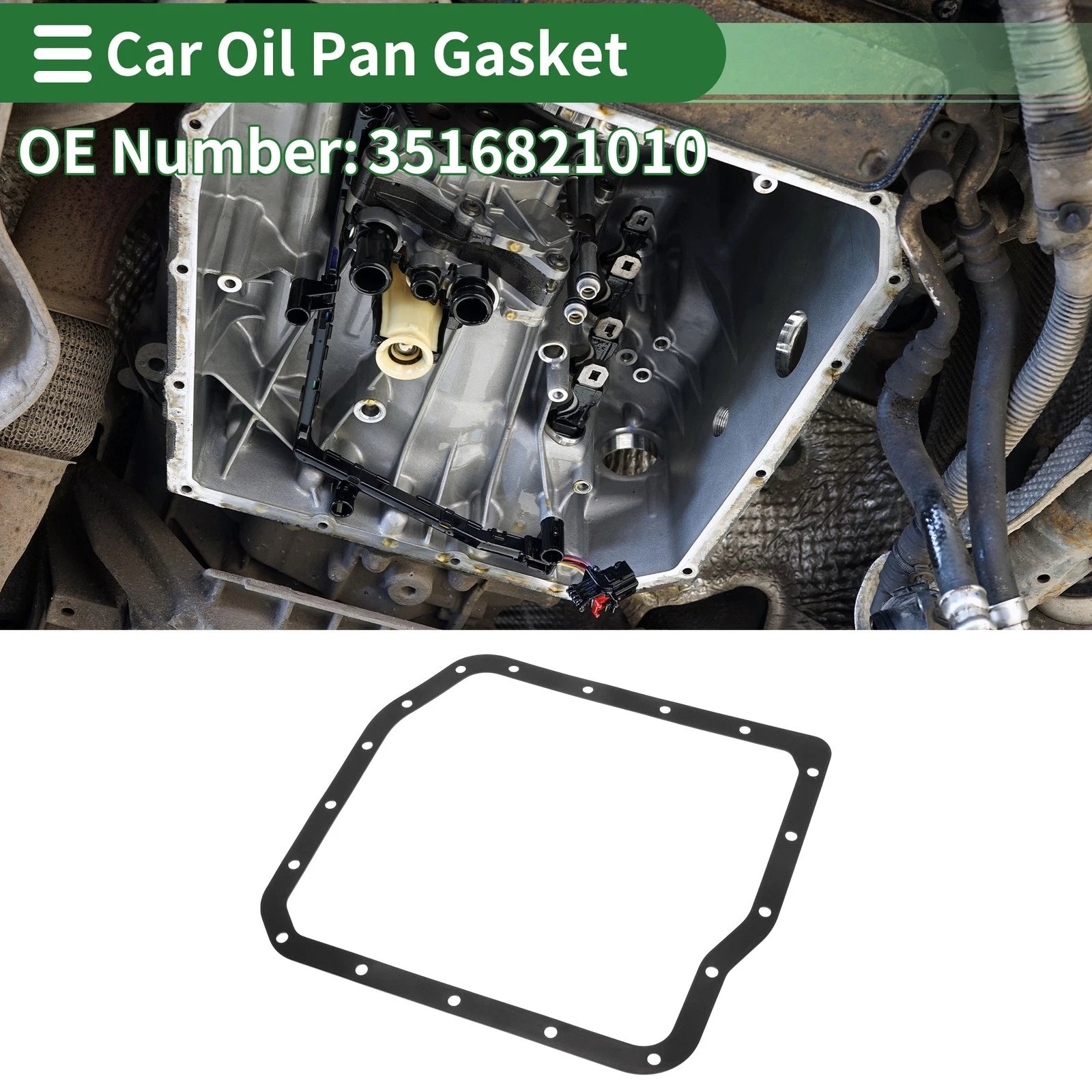 Oil Pan Gasket for Toyota Avalon (2005–2007), Camry (2005–2006) No.3516821010